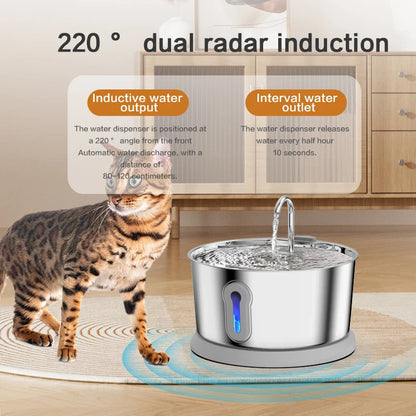 Fonteintje voor kat met glad oppervlak – Hygiënisch en eenvoudig