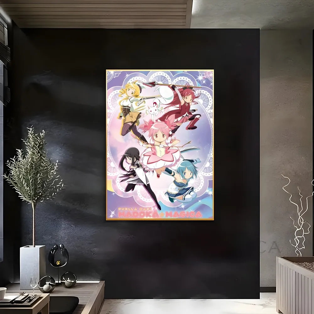 Poster met illustratie – Speels en uniek