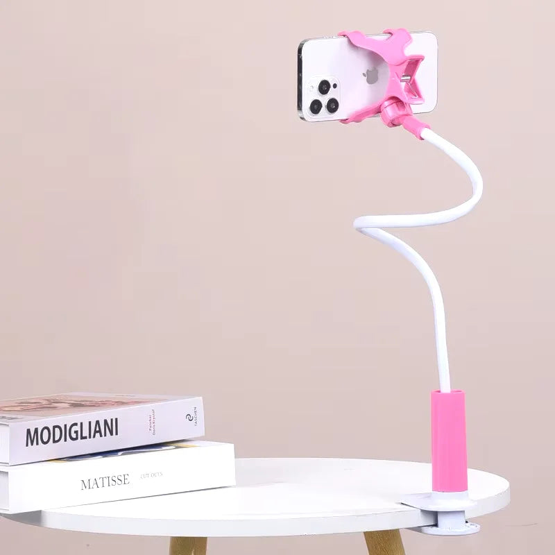 Telefoonhouder bed met LED-lampje – Voor nachtgebruik