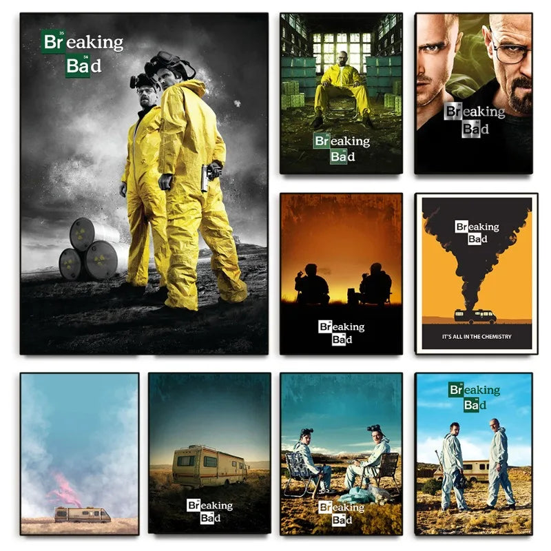 Poster met dieren in zachte kleuren