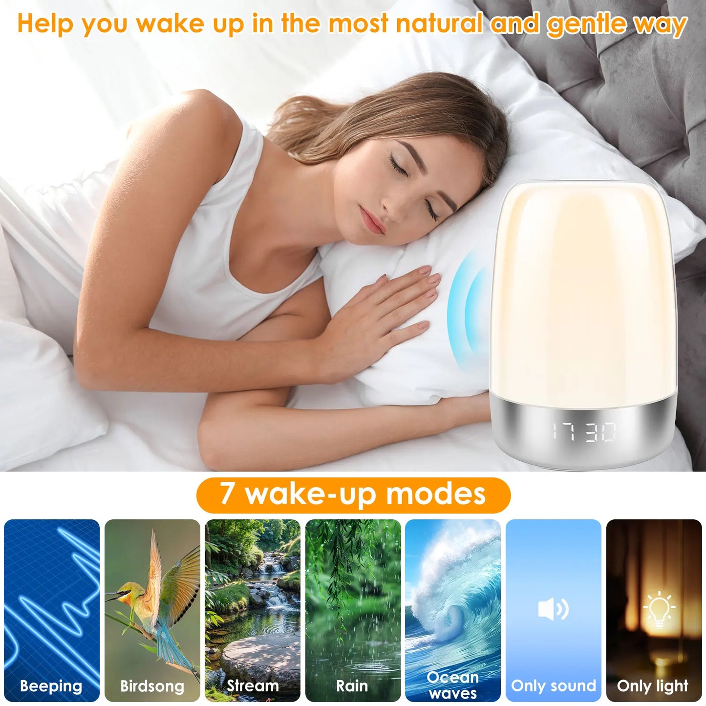 Philips wake up light met USB oplaadpunt – Multifunctioneel nachtlampje