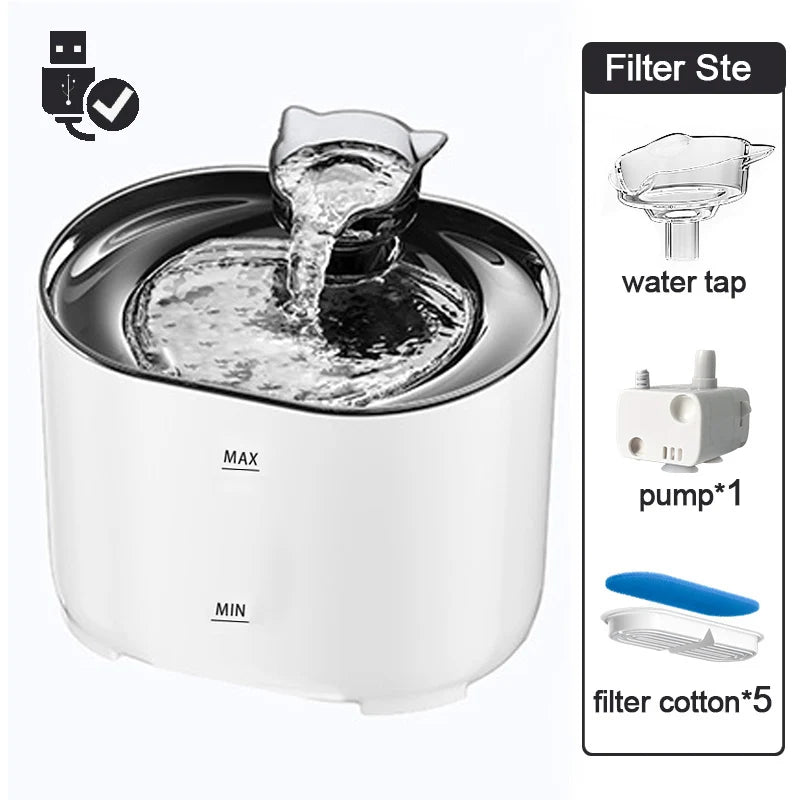 Drinkfontein kat met filter – Gezond en hygiënisch