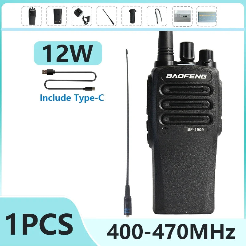 Professionele walkie talkie met groepsfunctie
