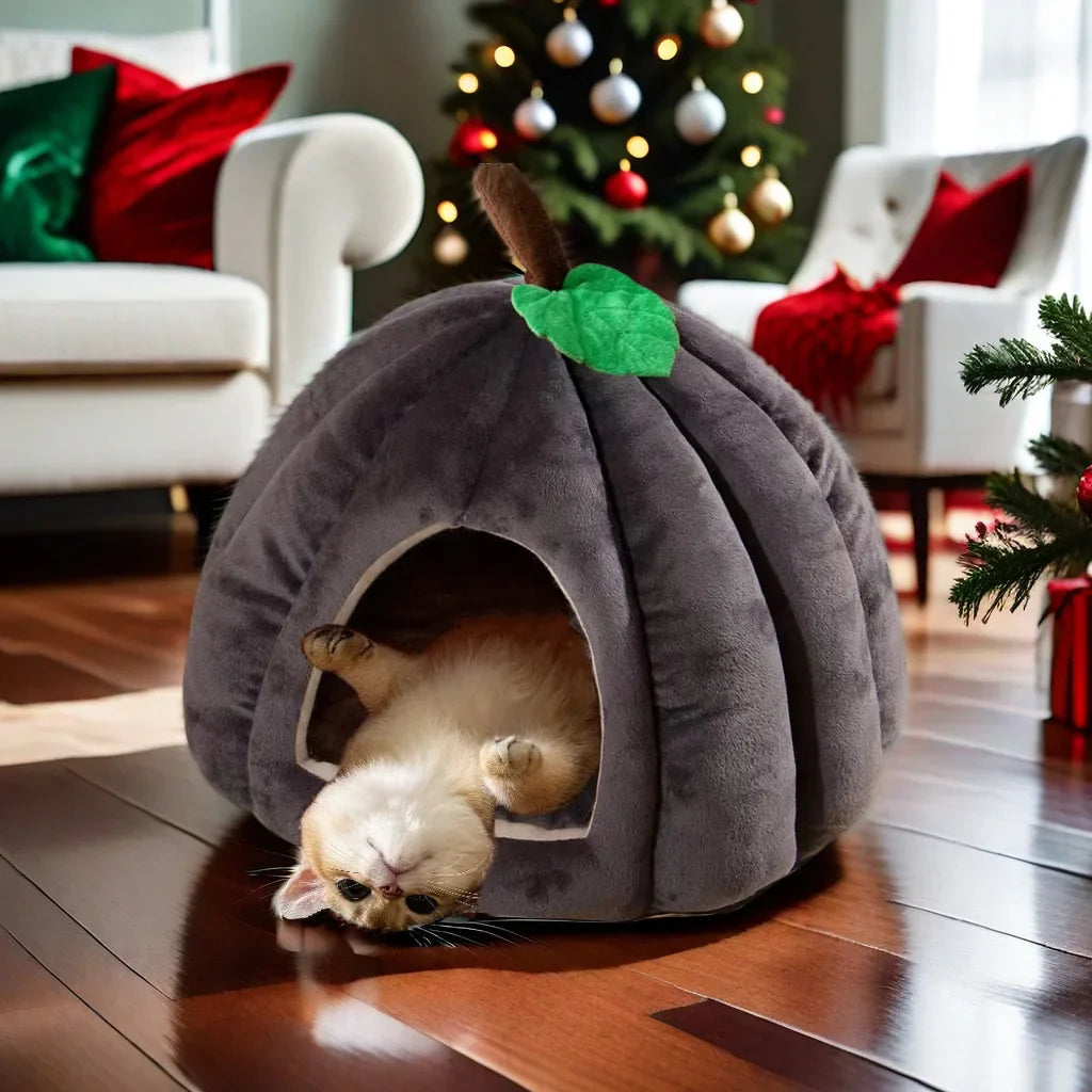 Pluche kattenmand voor grote katten – Warm en knus