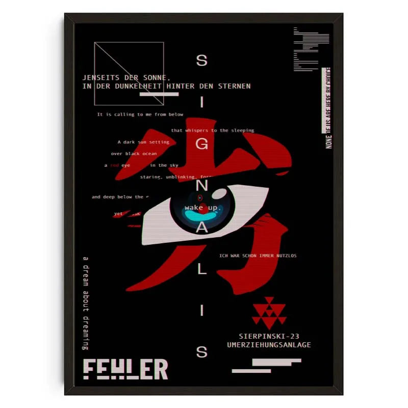 Poster in barok of klassiek thema