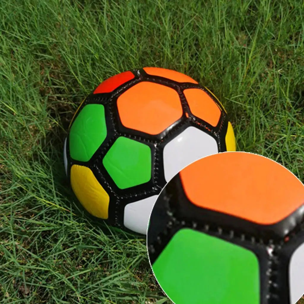 Straatvoetbal met griptextuur