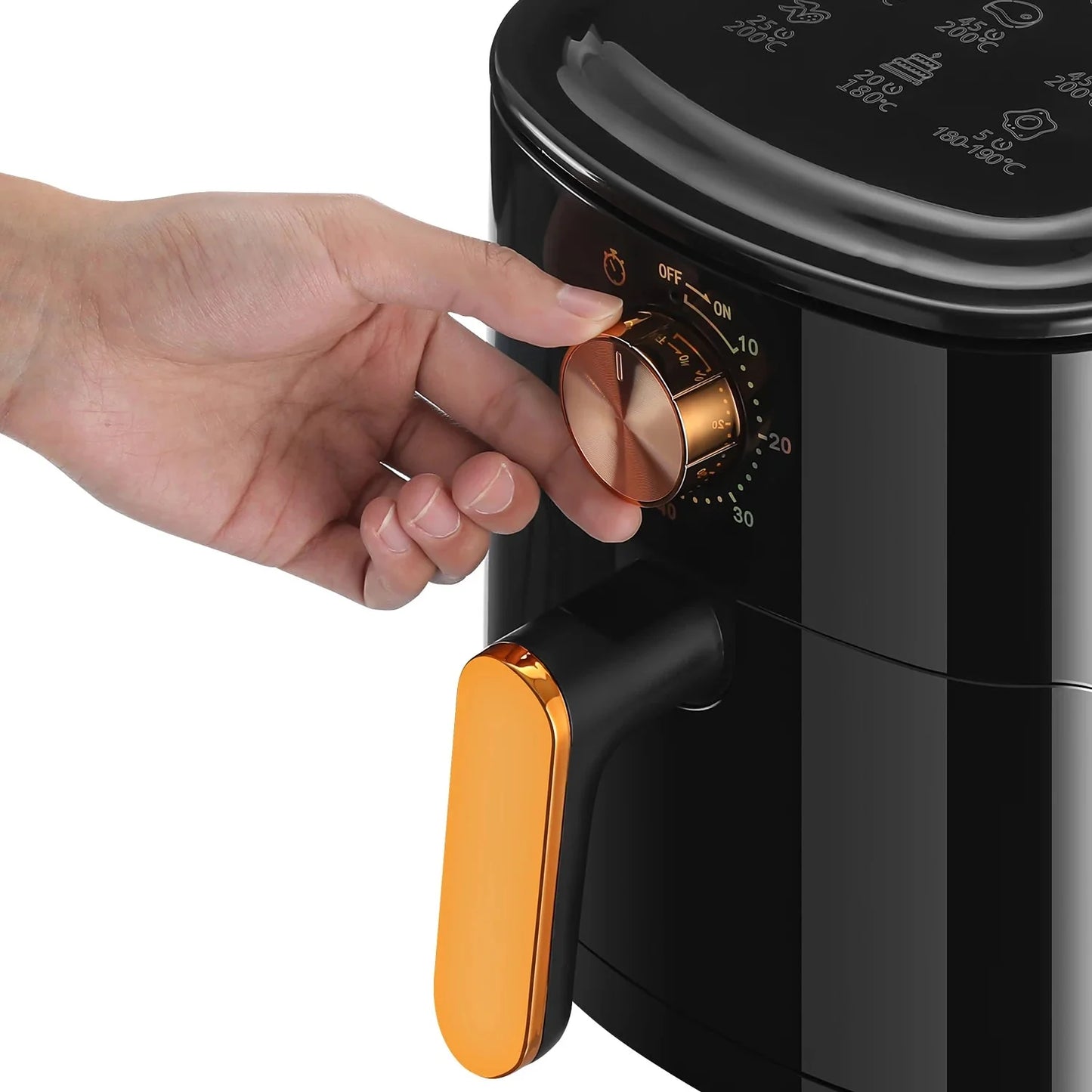 Compacte airfryer Action – Makkelijk op te bergen