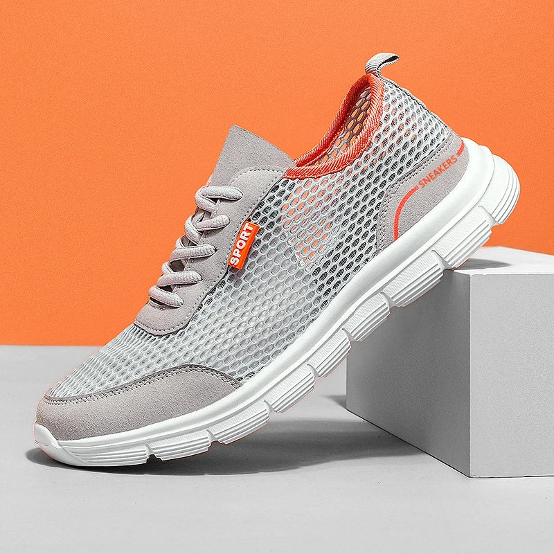 Zomerse sneakers heren in pastelkleuren