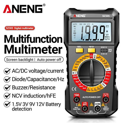 Multimeter met nauwkeurige weerstandmeting