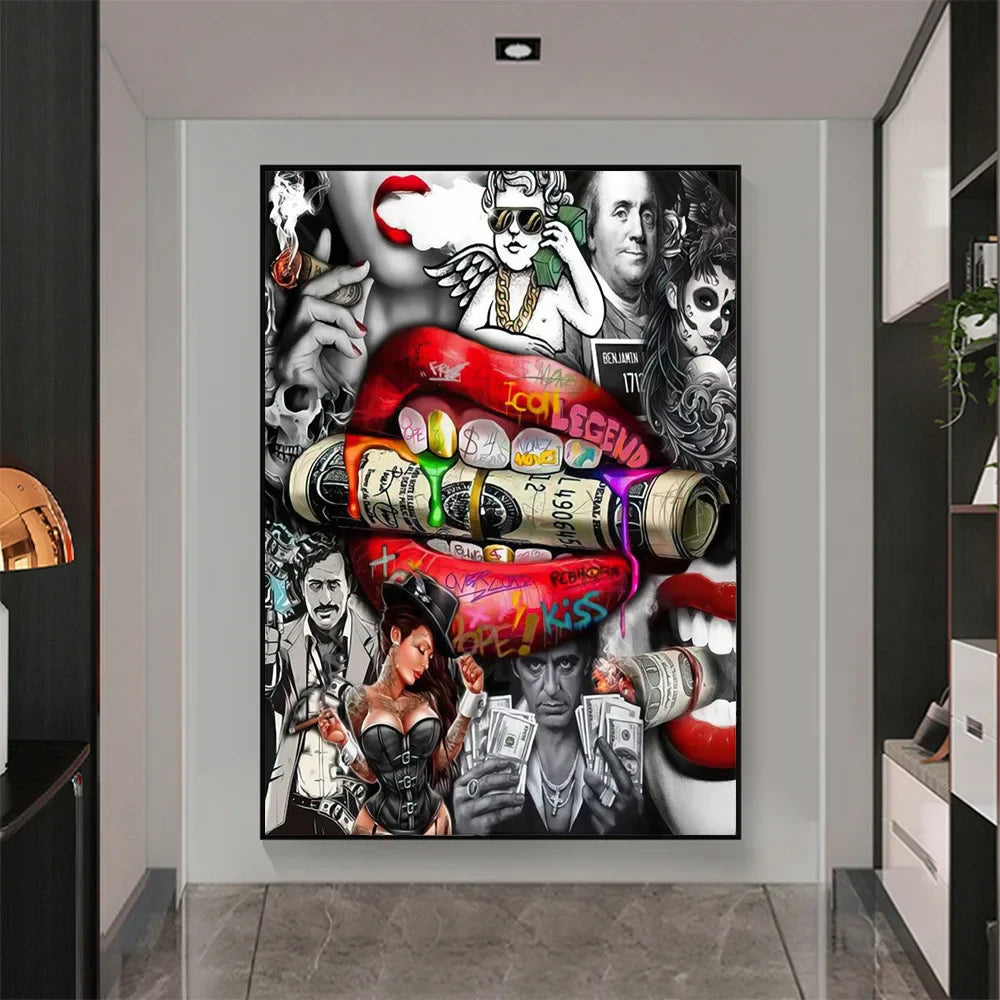 Poster met maan, sterren of hemellichamen