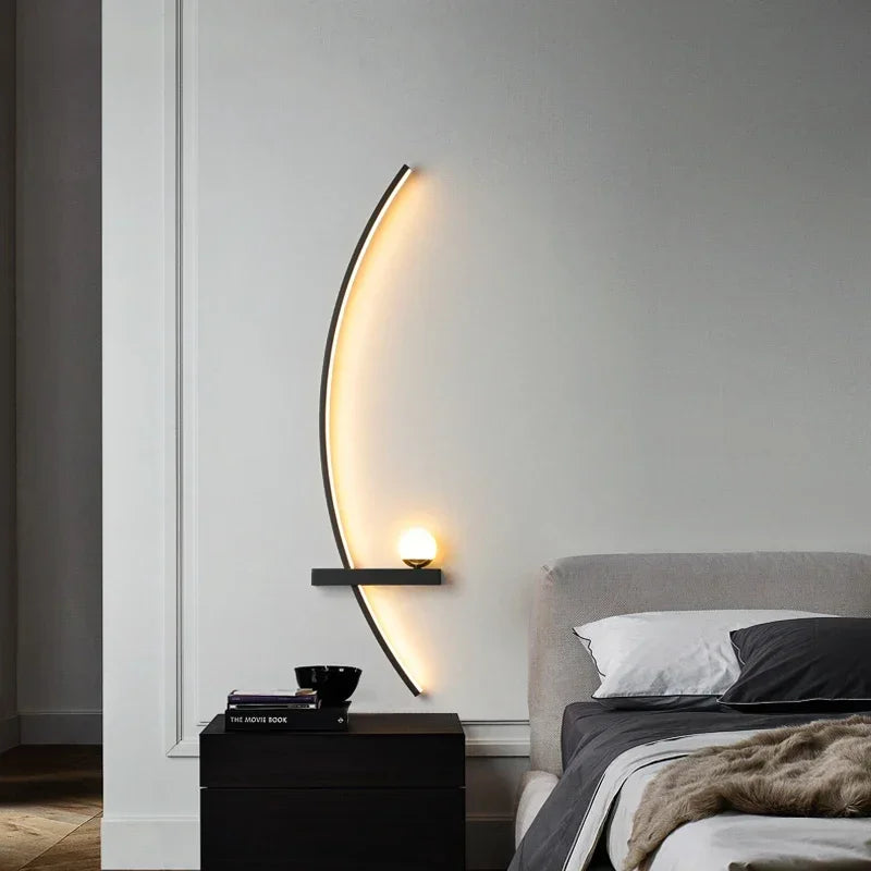 Wandlamp met batterij en USB-oplaadfunctie – Herbruikbaar en handig