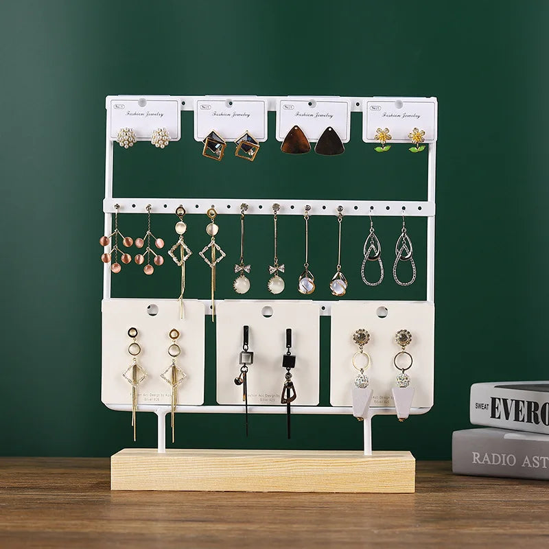 Sieraden standaard met haken – Ideaal voor lange kettingen