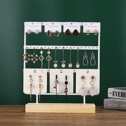 Sieraden standaard met haken – Ideaal voor lange kettingen