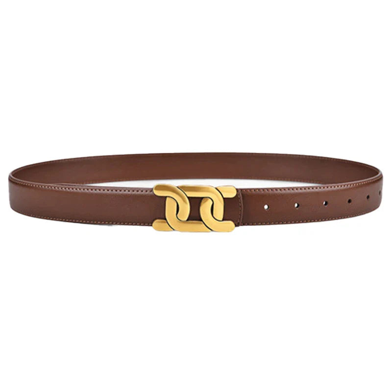 Riem met kettingeffect voor urban look