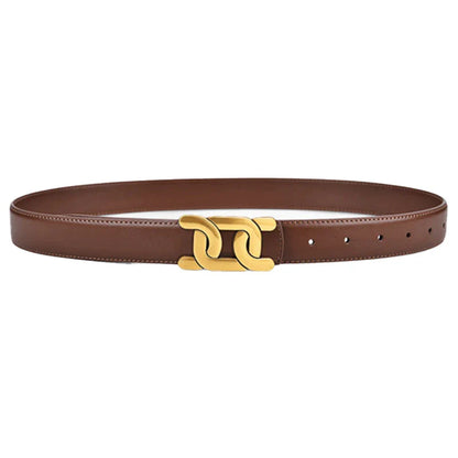 Riem met kettingeffect voor urban look
