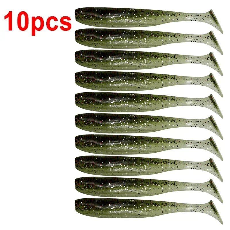 Snoek kunstaas in felle kleuren