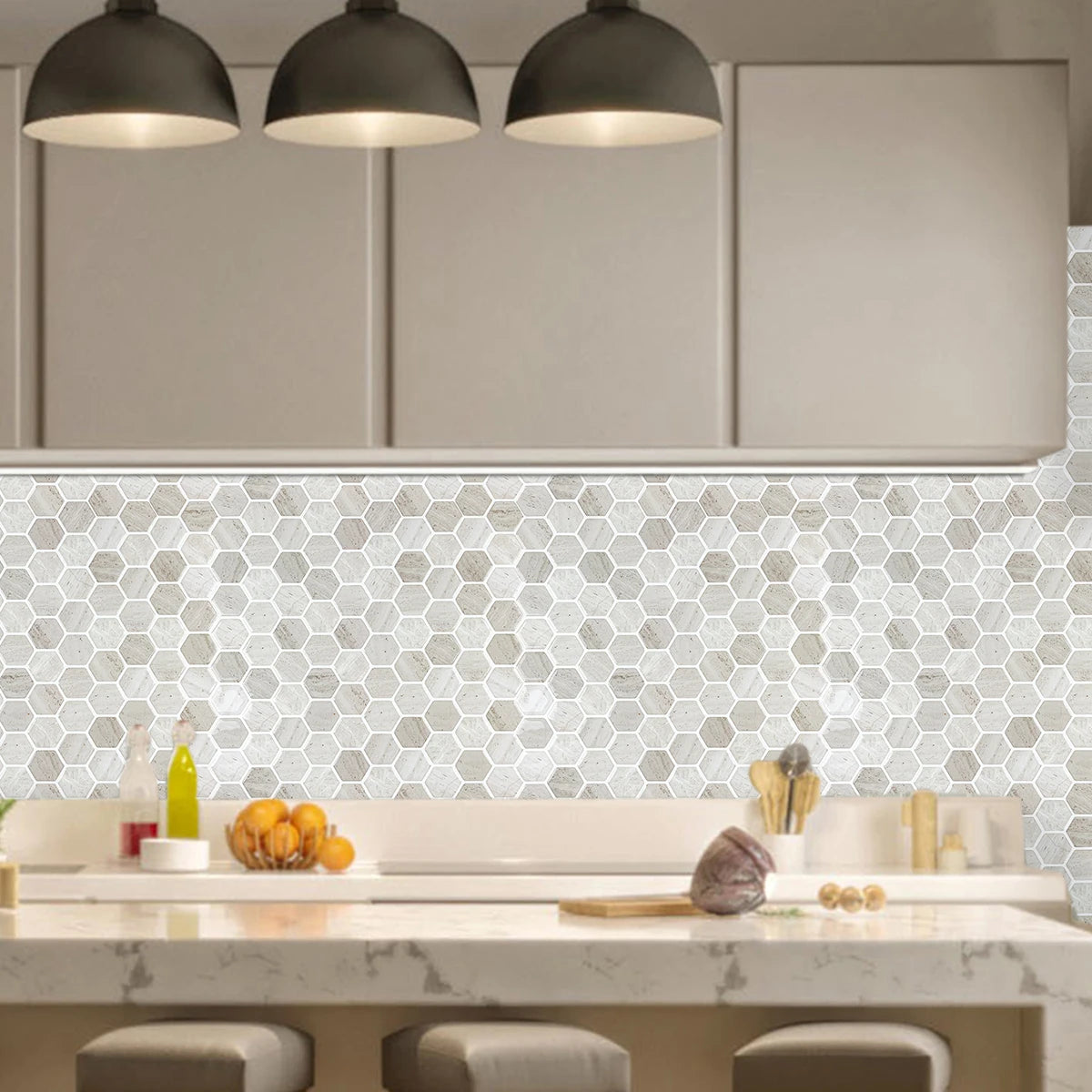 Badkamer wand mozaiek tegels – Luxe hotelgevoel