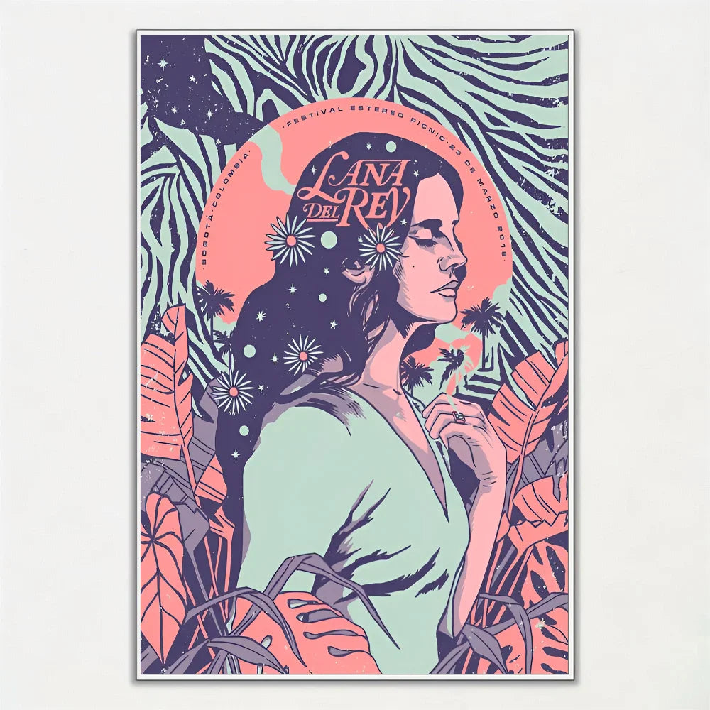 Poster met maan, sterren of hemellichamen