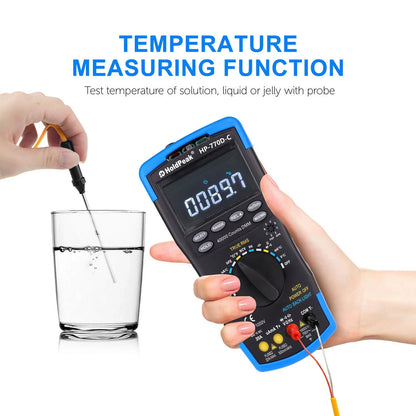 Multimeter voor nauwkeurige spanningsmeting
