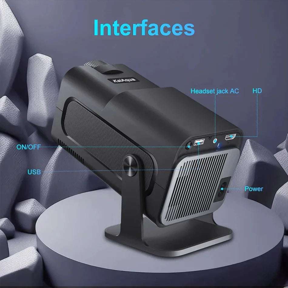 Projector met keystone correctie