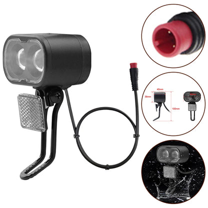 LED fietslamp voor sportieve fietsers en forenzen