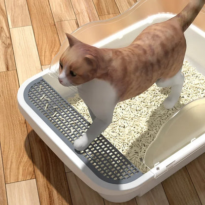 Kattenbak zelfreinigend met opvanglade – Voor extra gemak