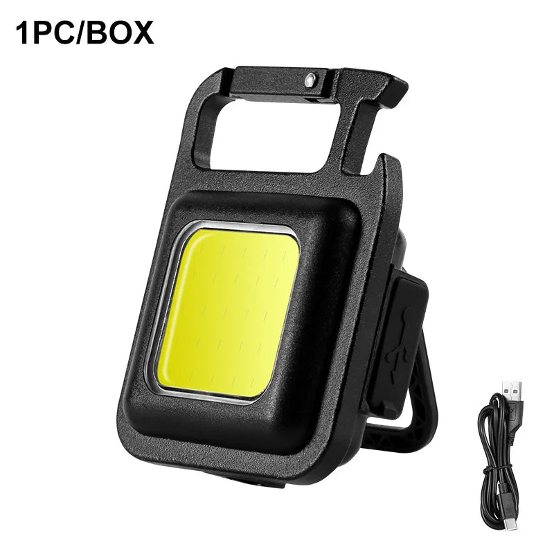 LED fietslamp met universele montageclip