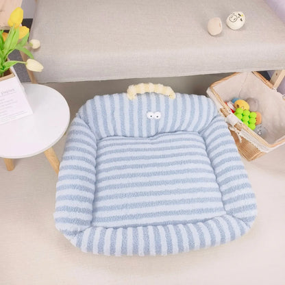 Hondenmand groot - Striped Comfort voor rustige nachten