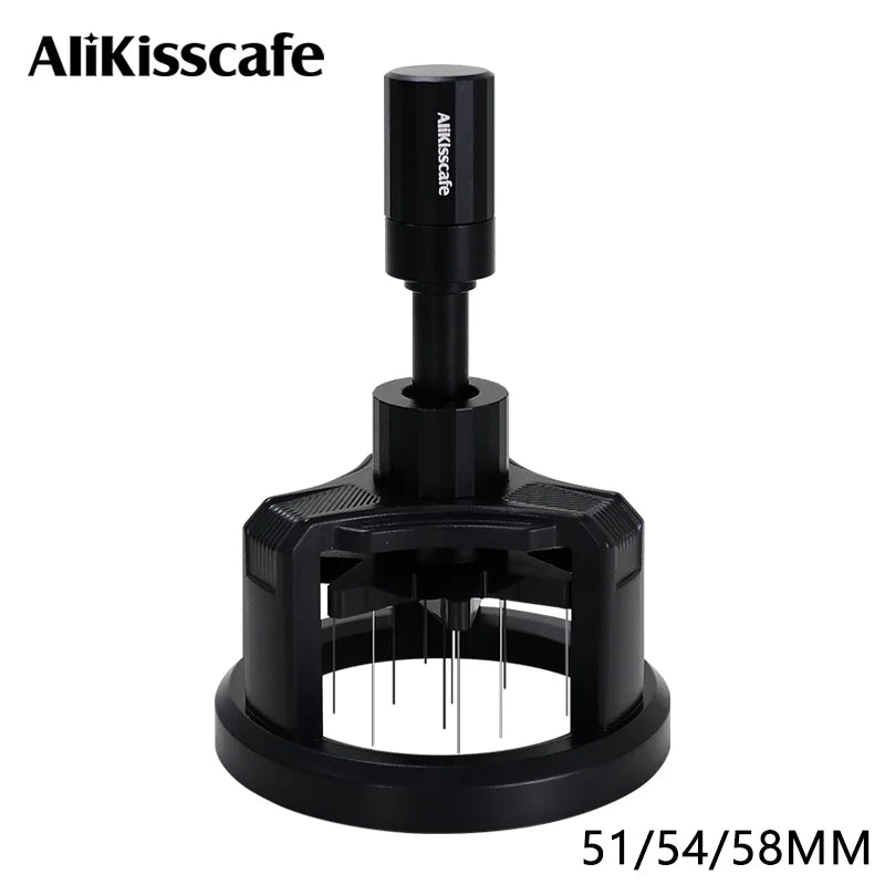 Borosilicaat glazen koffiemok met accessoire vakje