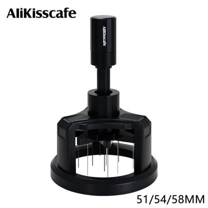 Borosilicaat glazen koffiemok met accessoire vakje