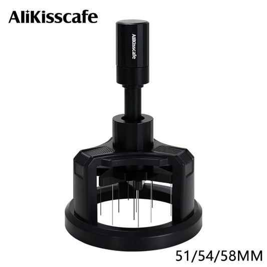Borosilicaat glazen koffiemok met accessoire vakje
