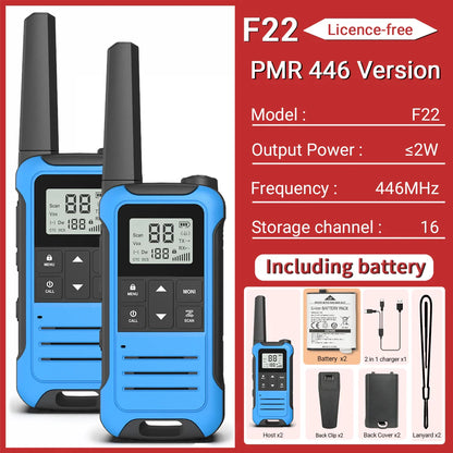Professionele walkie talkies voor beveiliging