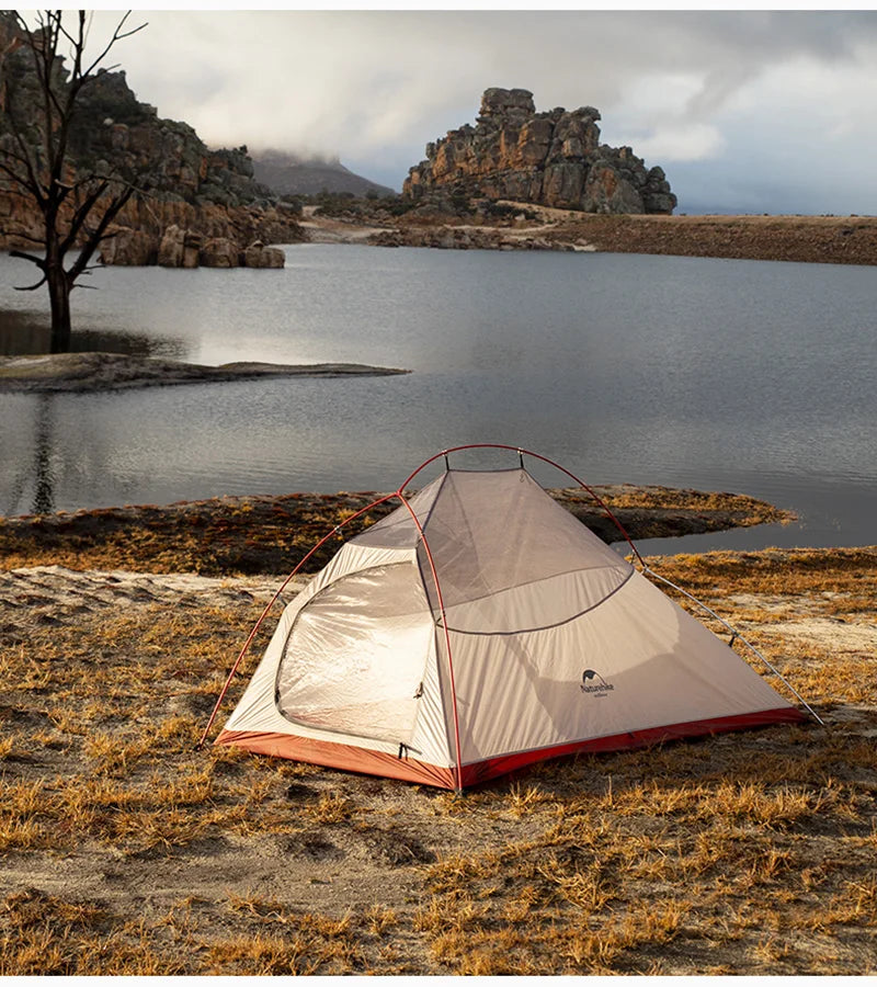Pop up tent in felle kleur – Goed zichtbaar op de camping