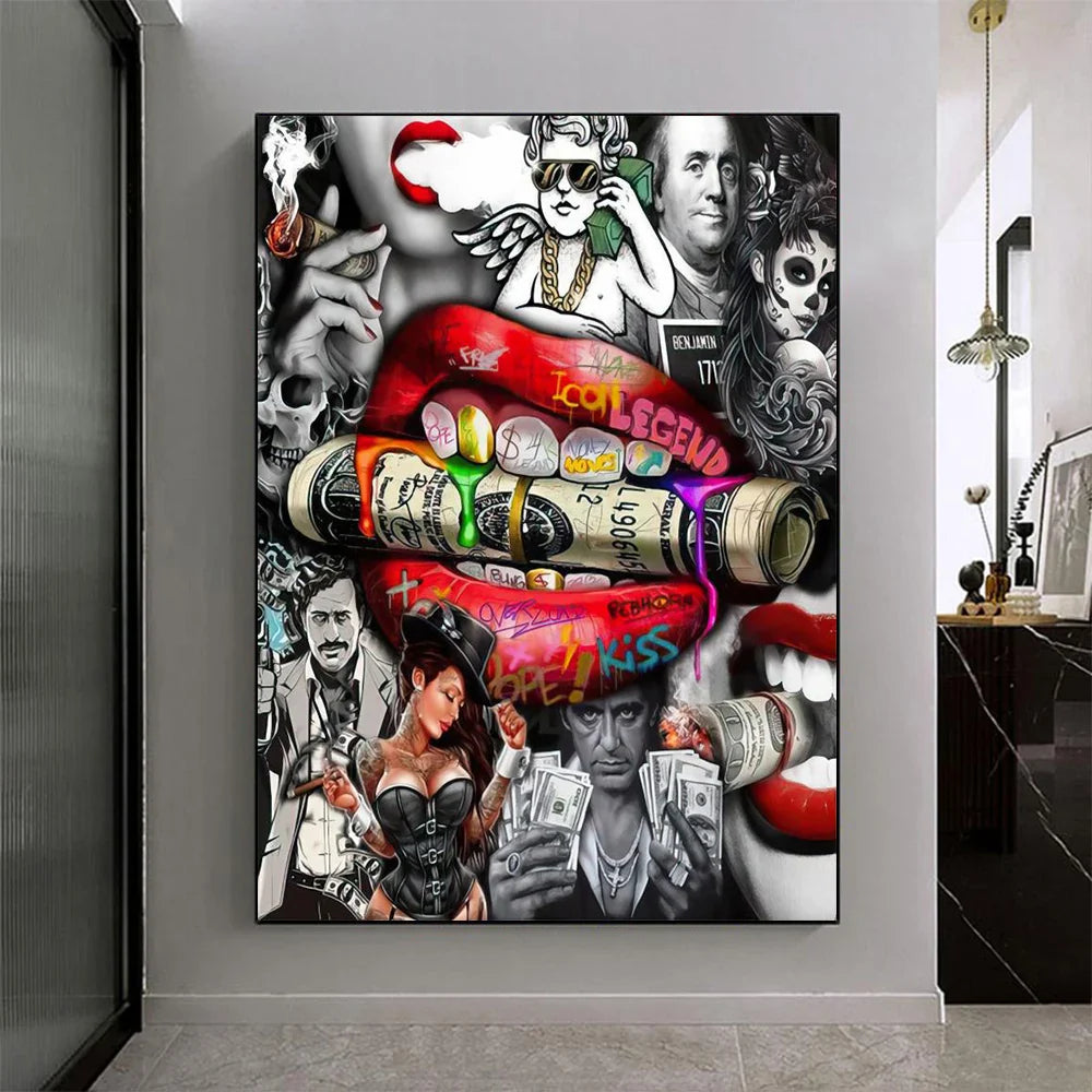 Posters in galerie-opstelling combineren