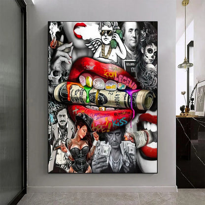 Posters in galerie-opstelling combineren