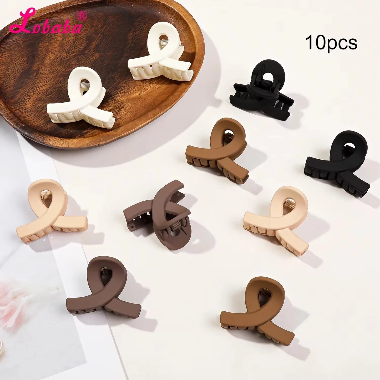 Zachte scrunchies in set van drie