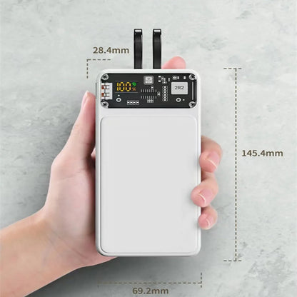 Powerbank draadloos en bekabeld laden