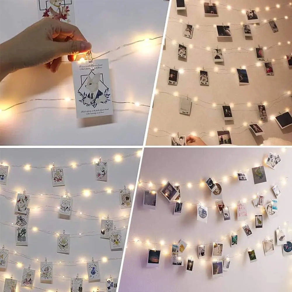 Lichtslinger met stervormige lampjes – Magisch effect