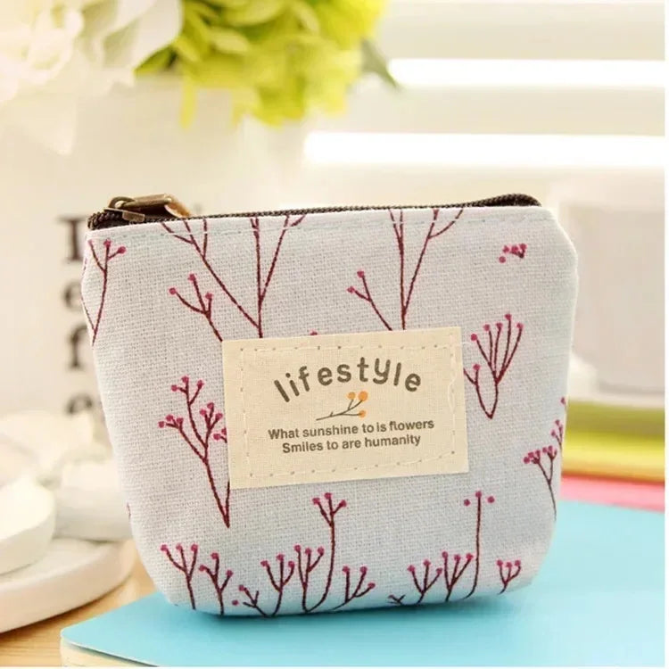Portemonnee dames van canvas – Licht en praktisch