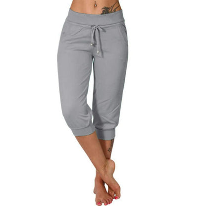H&M linnen broek dames cropped model – Luchtig en modern