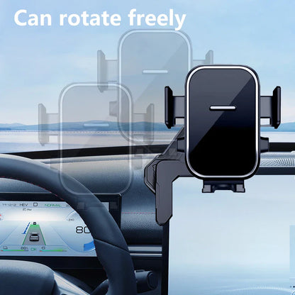 Roterende telefoonhouder auto – Voor horizontale en verticale weergave