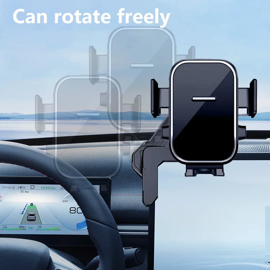 Roterende telefoonhouder auto – Voor horizontale en verticale weergave