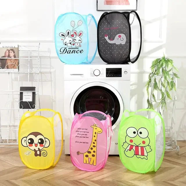 Wasmand met tekst – Leuke decoratieve opdruk