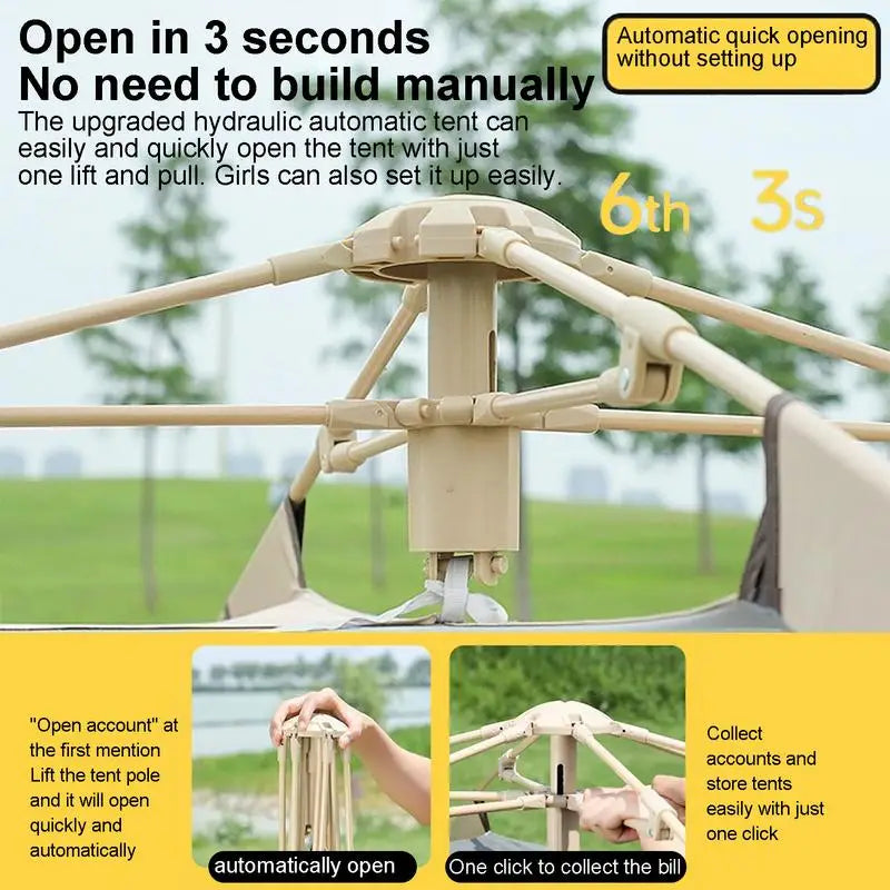 Pop-up strandtent – Ideaal voor zonnige dagen