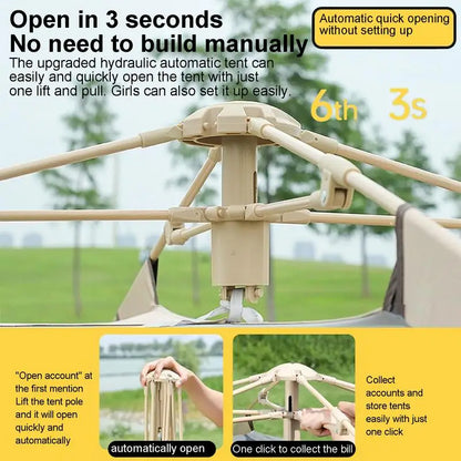 Pop-up strandtent – Ideaal voor zonnige dagen