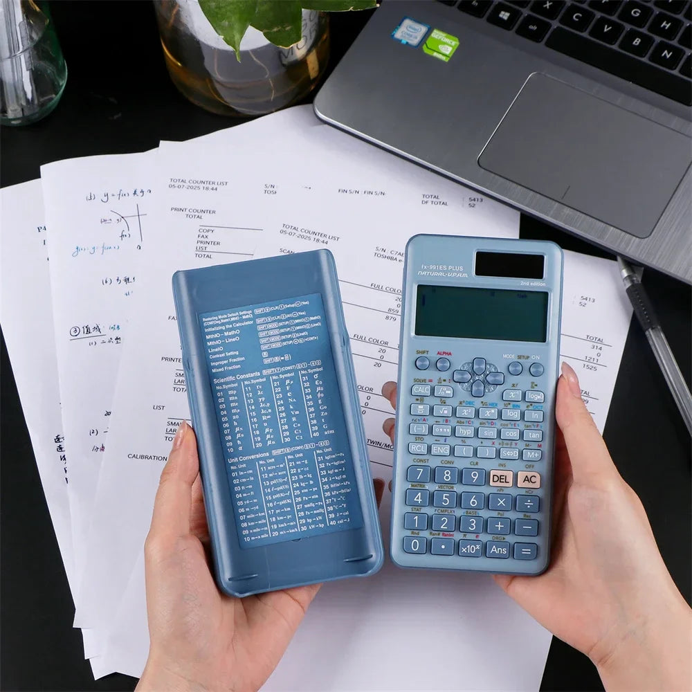 Rekenmachine met rekenkundige én financiële functies