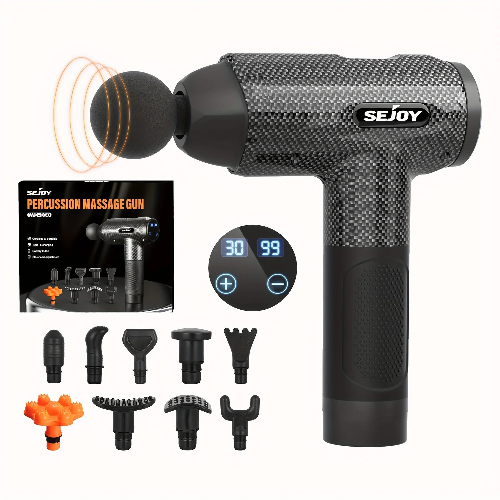 Massage gun met automatische uitschakeling – Veilig gebruik