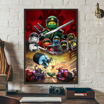 Artistieke posters voor woonkamer en hal