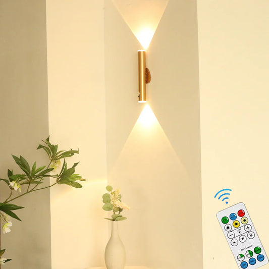 Draadloze wandlamp met drukknop – Simpel in gebruik