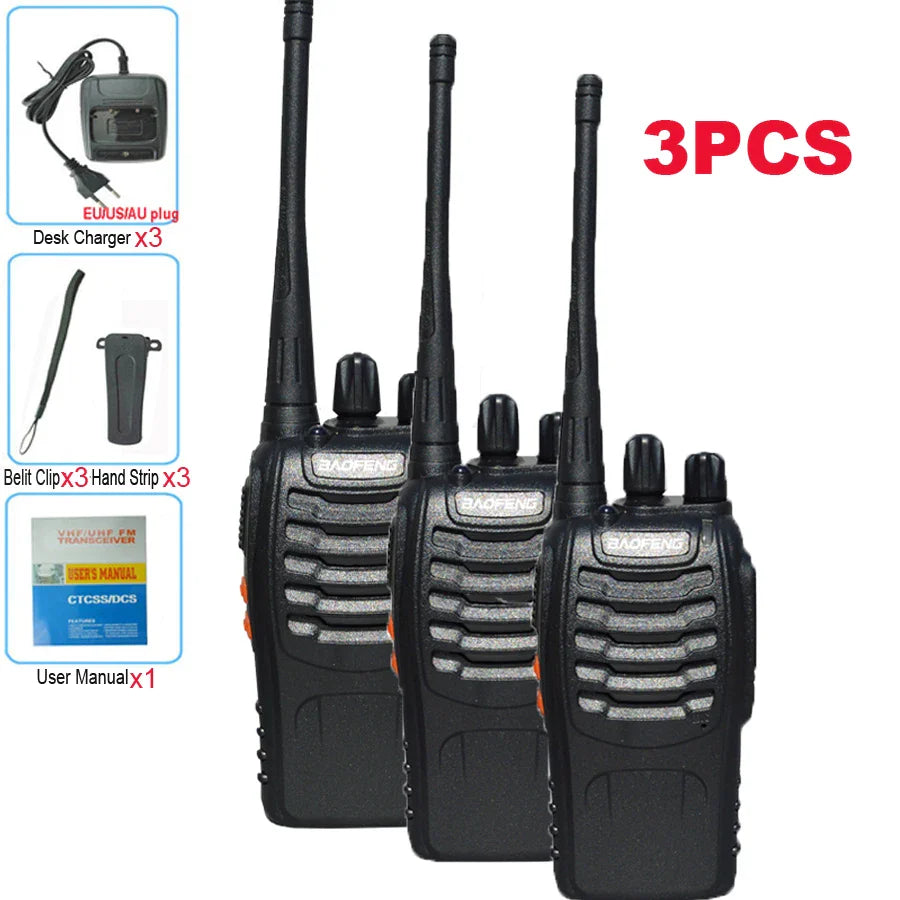 Alecto walkie talkie met headsetoptie